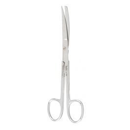 Miltex Deaver Scissors, 5-5 8, Curved, Sharp-blunt