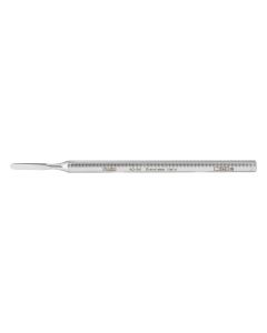 MILTEX Dental Wax Spatula/ Periosteal Elevator, 6 (153mm), No. 7,  double-ended, Slightly Curved Blades. ID# 73-62